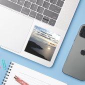 神の威厳のある地と名, Psalm 8:9 シール (ノートパソコンとiPhone)