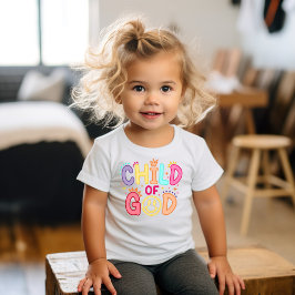 神の子どものトドラーTシャツ トドラーTシャツ