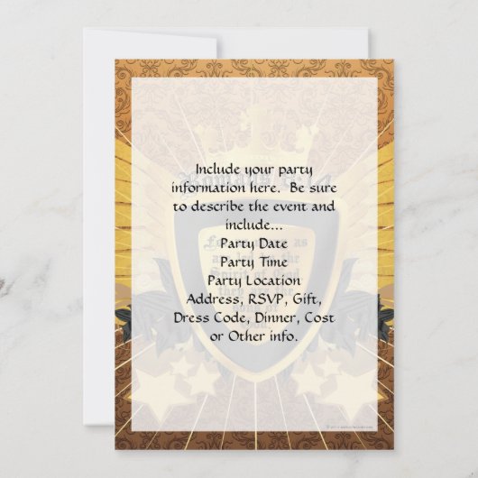 神の子どもローマ8:14 招待状 (裏面)