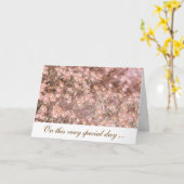 神の子のカード、テンプレート カード (黄色い花)