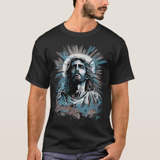 神の子イエス・キリストは世界の光 Tシャツ (正面)