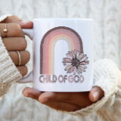 神の子キリスト教の引用文信仰宗教レトロ ツートーンマグカップ