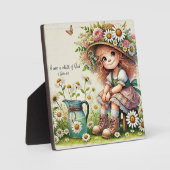 神の子デイジー女 フォトプラーク (正面)