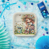 神の子デイジー女 ペーパープレート (パーティー)