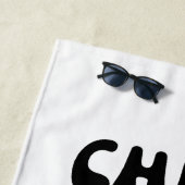 神の子バイブル引用文ビーチタオル ビーチタオル (インサイチュ)