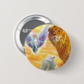 神の子ヒツジ! 缶バッジ (正面&裏面)