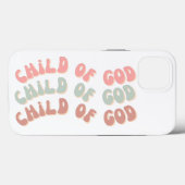 神の子レトロ波 Case-Mate iPhoneケース (裏面 (横))