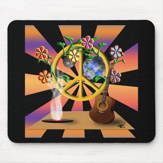 神の子供 マウスパッド (正面)