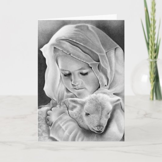 神の子羊のカードを眺めよ カード (正面)