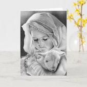 神の子羊のカードを眺めよ カード (黄色い花)