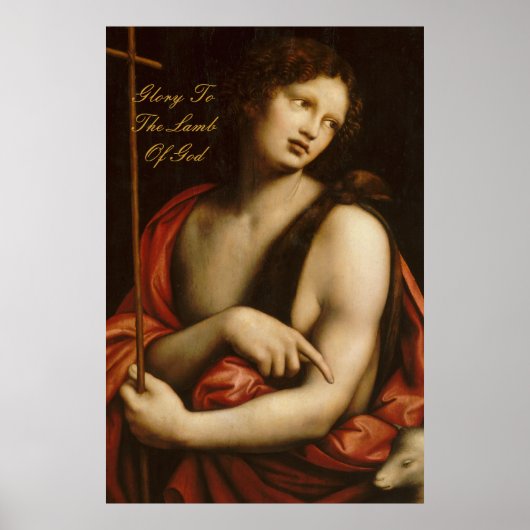 神の子羊への栄光 ポスター (正面)