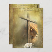 神の子羊キリスト ポストカード (正面/裏面)