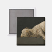 神の子羊（アグヌスデイ）（犠牲の動物） マグネット (正面/裏面)