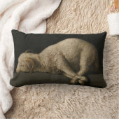 神の子羊（アグヌスデイ）（犠牲の動物） ランバークッション (ブランケット)