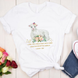 神の子羊 – カスタマイズ可能Tシャツ Tシャツ