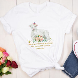 神の子羊 – カスタマイズ可能Tシャツ Tシャツ