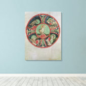 神の子羊 キャンバスプリント (インサイチュ (ウッドフロア))