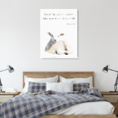 神の子羊 キャンバスプリント (インサイチュ (寝室))