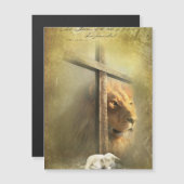 神の子羊、ライオンをキリスト。 (正面/裏面)