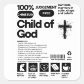 神の子 スクエアシール (正面)