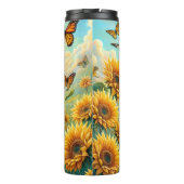 神の子:ヒマワリ賛美チョウ タンブラー (裏面)