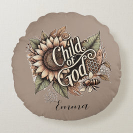 神の子 ラウンドクッション