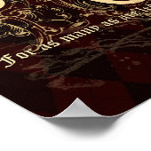 神の子，ローマ8:14クリスチャン ポスター (角)