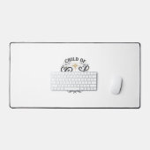 神の子 ヴィンテージ 彫刻 Tシャツ デザイン 1 デスクマット (キーボード&マウス)