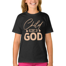 神の子 – 信仰のインスパイア子Tシャツ
