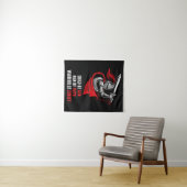 神の子 – 信仰の人 – キリストの戦士 タペストリー (インサイチュ(横))