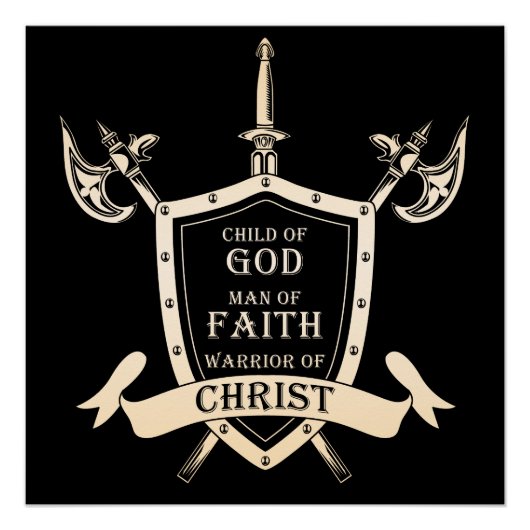 神の子 – 信仰の人 – キリストの戦士 ポスター (正面)