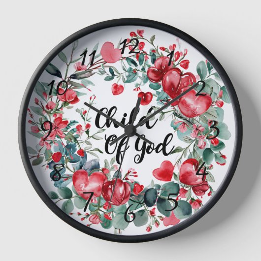 神の子 壁時計 (正面)