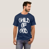 神の子  詩編23篇  フロント＆バック ヴィンテージ Tシャツ (正面フル)