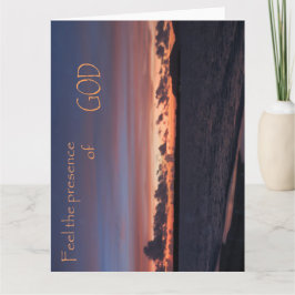 神の存在を感じろ カード