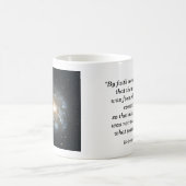 神の宇宙マグカップ コーヒーマグカップ (中央)