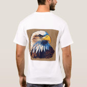 神の守護天使 半袖Tシャツ Tシャツ (裏面)
