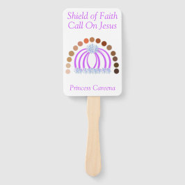 神の完全なプリンセスの女の子の影 ハンドファン