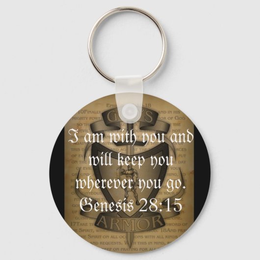 神の完全な保護 キーホルダー (正面)