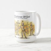 神の完全な武具を身に着ける コーヒーマグカップ (正面右)