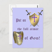 神の完全な武具 ポストカード (正面/裏面)