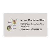 神の完全な武具 ラベル (正面)