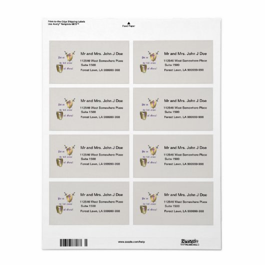 神の完全な武具 ラベル (フルシート)