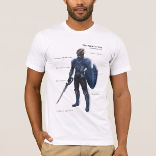 神の完全な装甲 Tシャツ