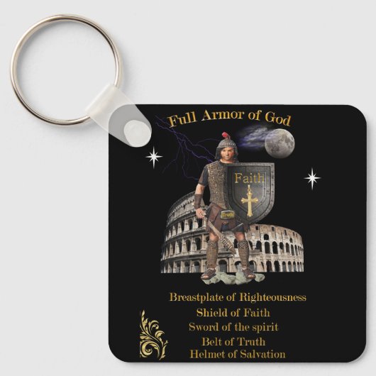 神の完全な鎧 キーホルダー (正面)