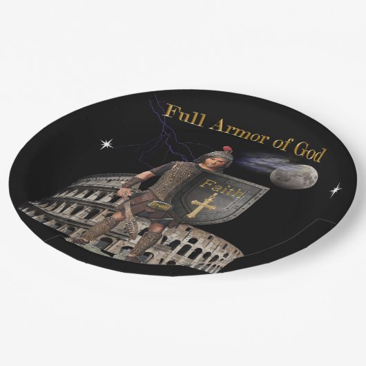 神の完全な鎧 ペーパープレート (アングル)
