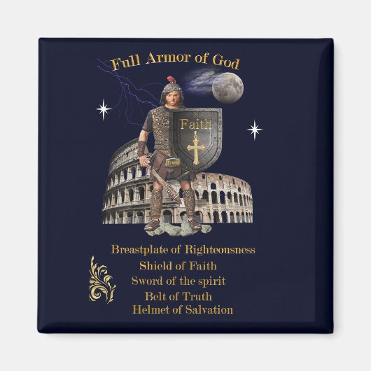 神の完全な鎧 マグネット (正面)