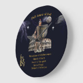 神の完全な鎧 ラージ壁時計 (傾斜)