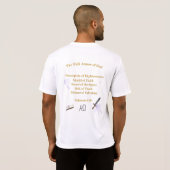 神の完全な鎧 Tシャツ (裏面フル)