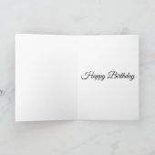 神の完璧なタイミングの誕生日カード カード (内部)