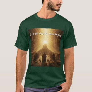 神の宝座の前の24人の長老 ヨハネの黙示録 霊感 Tシャツ